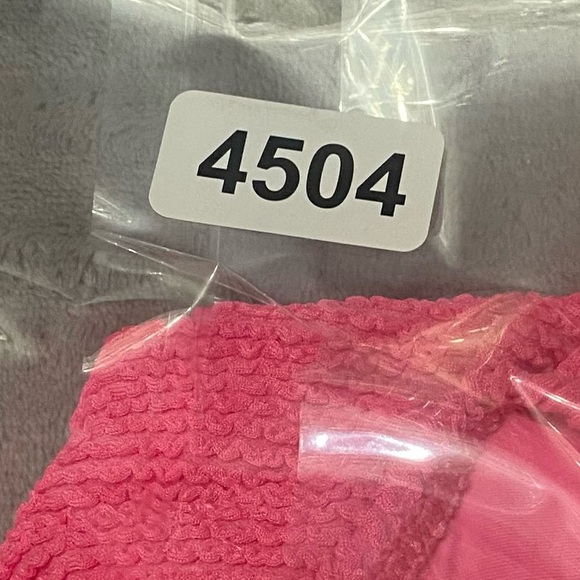 New! Good American always fits monokini hot neon pink nwot 24504 - Picture 7 of 7